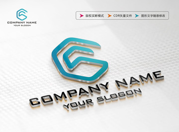 CS字母 GS字母 LOGO