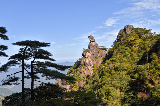 三清山女神峰