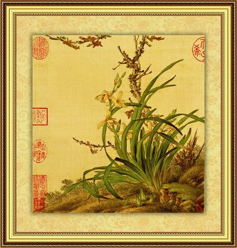 郎世寧花鳥圖冊(cè)