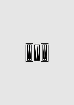 畫(huà)中畫(huà)字體美術(shù)繪畫(huà)