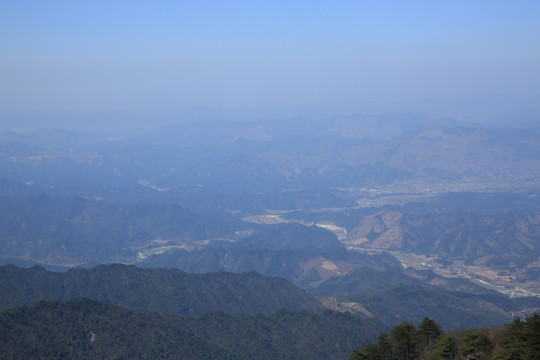 山川 山脉 远山 风光 山水