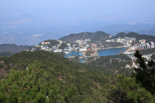 九宫山全景