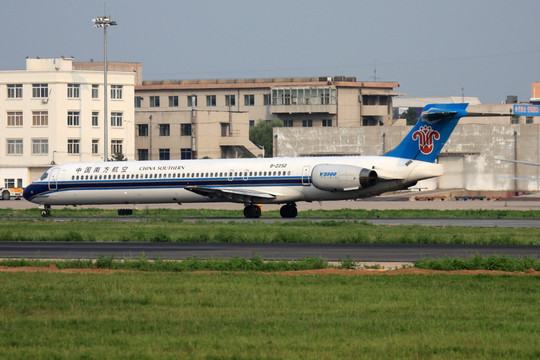 麦道飞机 中国南方航空