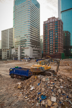 兆鑫汇金广场工地