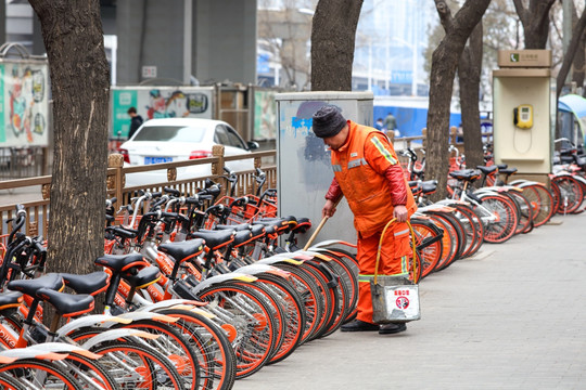 保洁员 道路保洁 环卫保洁