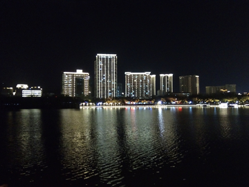 三亚夜色风景