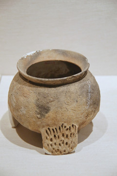 龙山文化灰陶罐形鼎