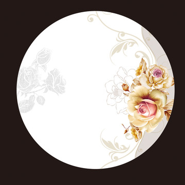 金玫瑰花