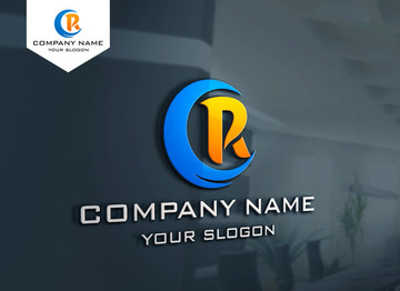 R字母LOGO設(shè)計