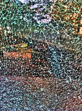 玻璃爆裂 玻璃 爆裂 紋理
