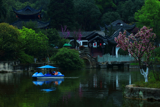 绵阳西山公园风景