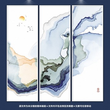 禪韻 寫意裝飾畫