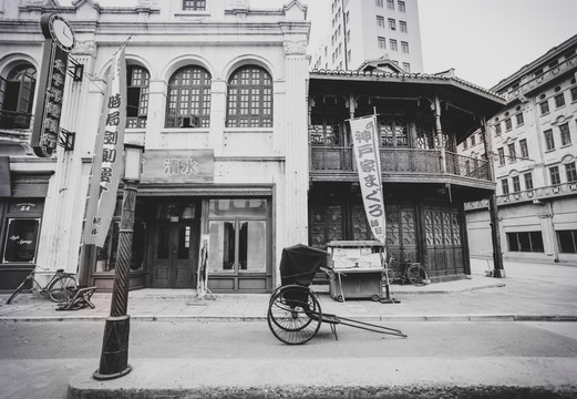 老上海旧上海民国建筑街景