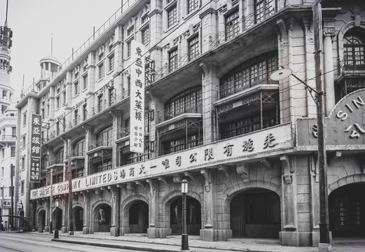 老上海旧上海民国场景