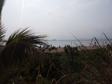 海边暮色风景