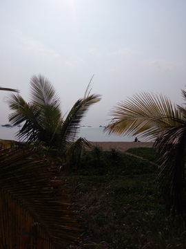 海边暮色风景