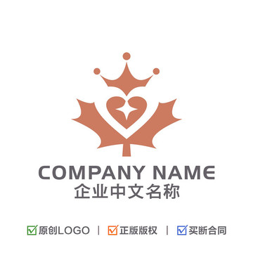 枫叶 皇冠LOGO