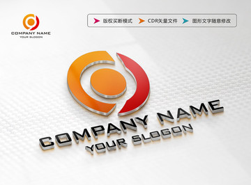 C字母LOGO设计 标志设计