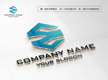 M字母LOGO设计 标志设计