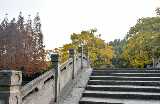 桥头素材 栏杆 台阶