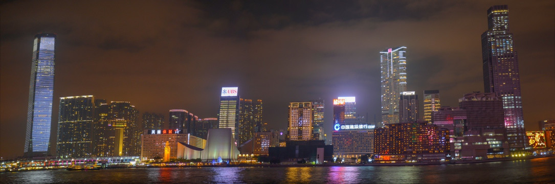 香港维多利亚港夜景