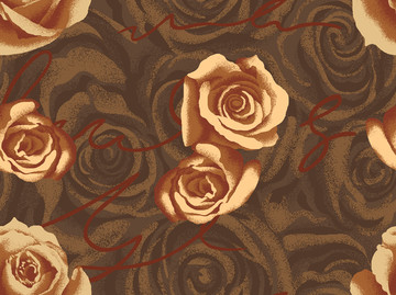 玫瑰 地毯