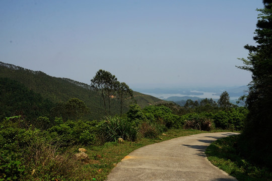 盘山公路 弯路