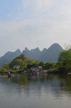 遇龙河风景