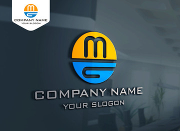 M字母LOGO 標志設計