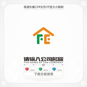 房子字母FE商标