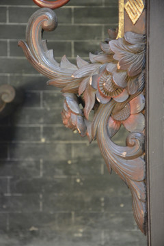 广东老式家具雕花
