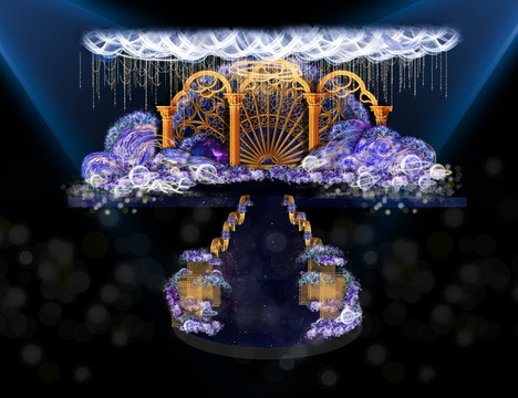 金色星空婚禮 星空婚禮