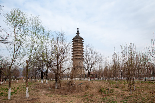 北京姚广孝墓塔