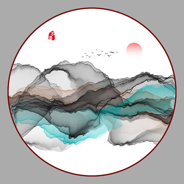 山水畫