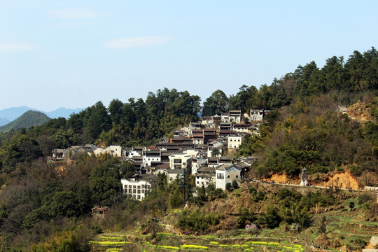 婺源古镇 山顶人家