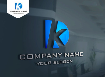 DK字母LOGO設(shè)計(jì)標(biāo)志設(shè)計(jì)