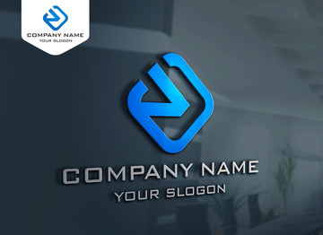 Z字母LOGO設計標志設計