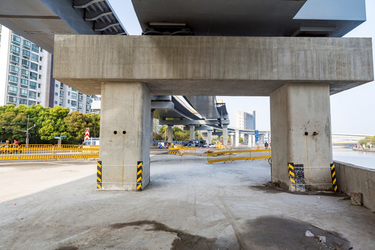 北横架 上海 中外环 跨苏州河