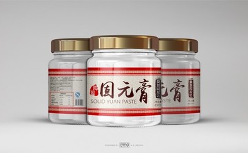 固元膏標貼設計