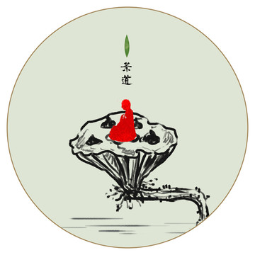 蓮蓬 禪意 禪茶