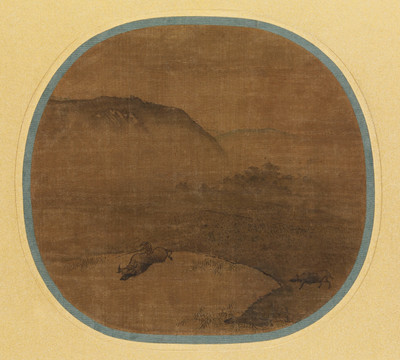 宋 李唐 牛圖