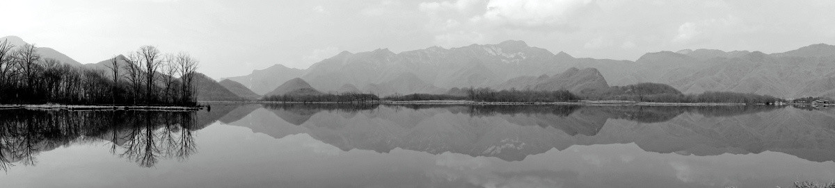 水墨山水 宽幅风景