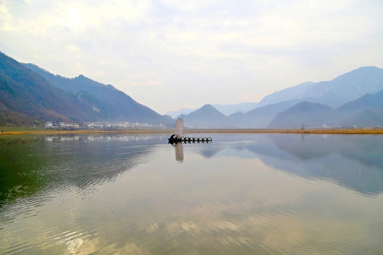 水墨山水 湖光山影