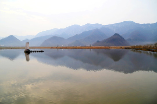 水墨山水 湖光山影