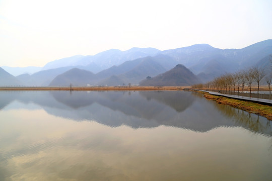 水墨山水 湖光山影