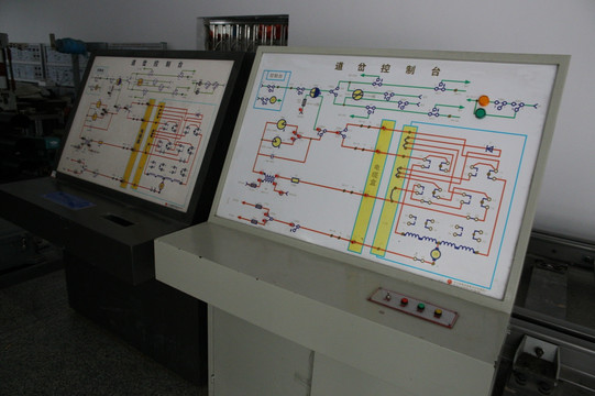 道岔控制台 铁道信号控制实训