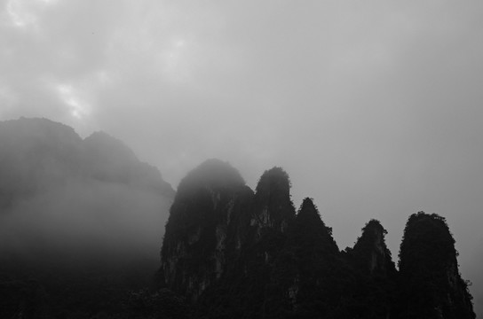 水墨山水 山水风景