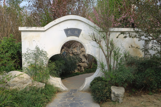 古典园林门洞