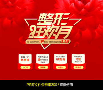 整形狂歡月