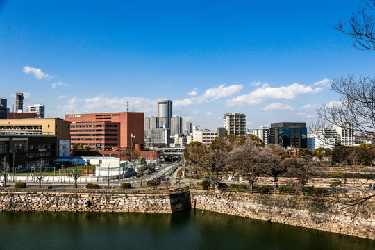 大阪城市